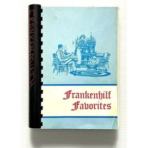 Frankenhilf Favorites by St. Michael's Lutheran Richville, MI Cookbook SB 1983